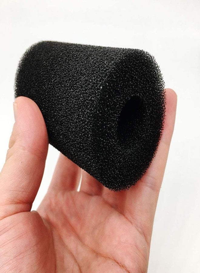 Caylingdee Pre-Filter Sponge Aquarium Filter Intake Cover Aquarium Filter Sponge Foam Rolls Compatible Filter Accessories Replacement Aquarium Filter Media for Fish Tank, Large Hole - Image 3